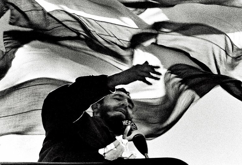 フィデル・カストロは民族の独立と反米を訴え続けた（1972年）　ROMANO CAGNONI/GETTY IMAGES