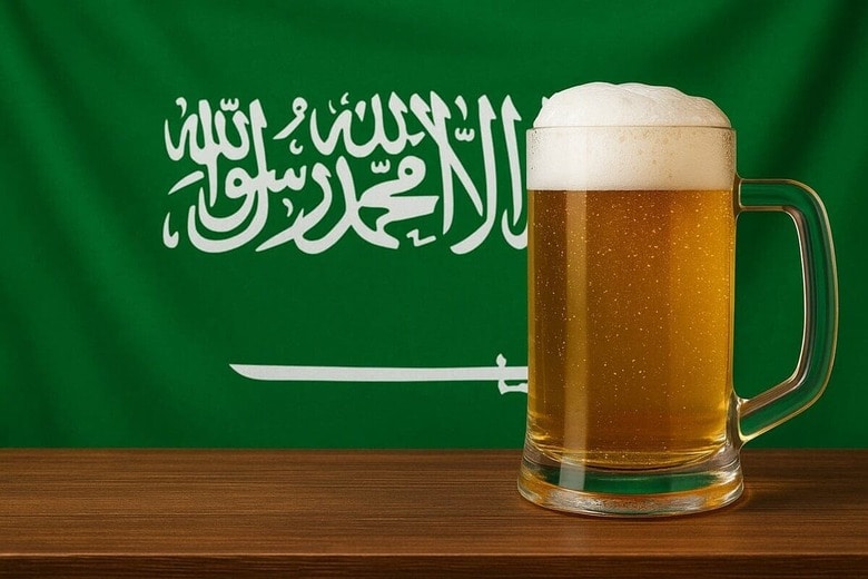 サウジアラビアでアルコール入りビールが飲める日が来る？　Generated by AI