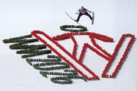 金メダル有力候補スロベニアのプレブツ選手...五輪直前の世界選手権で華麗なるスキージャンプ