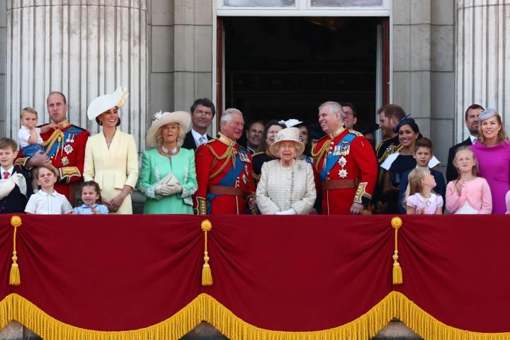 エリザベス女王の誕生祝賀式典（6月8日）Hannah Mckay-REUTERS