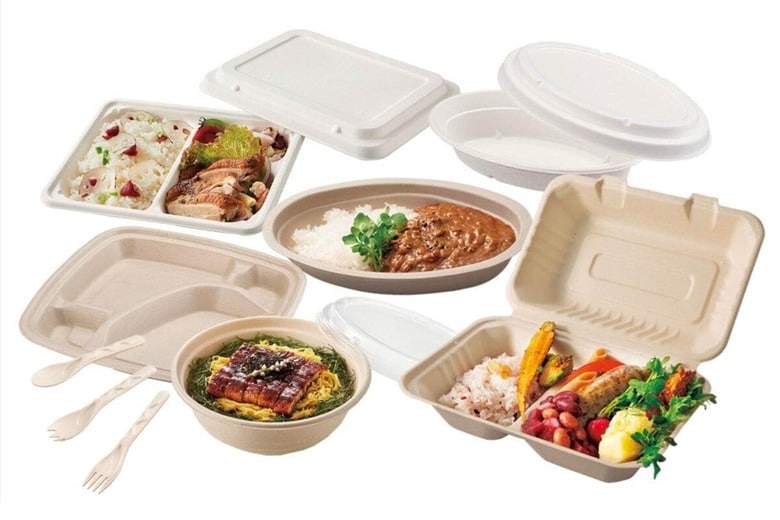 折兼のバガス容器「バガスシリーズ」