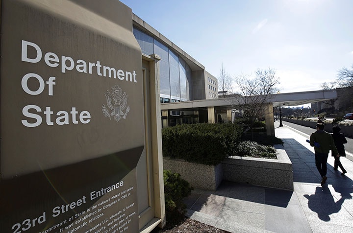 事実上の高官解雇？が始まった国務省　Joshua Roberts-REUTERS