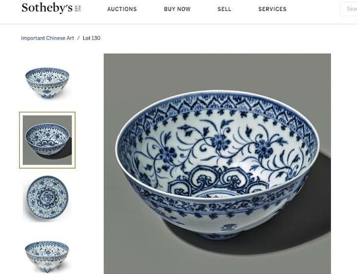 アメリカの不用品セールで買った茶碗、5400万円超の中国の骨董品だった
