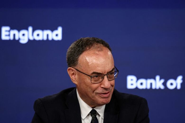 イングランド銀行のベイリー総裁、7月30日の代表撮影   Henry Nicholls/Pool via REUTERS