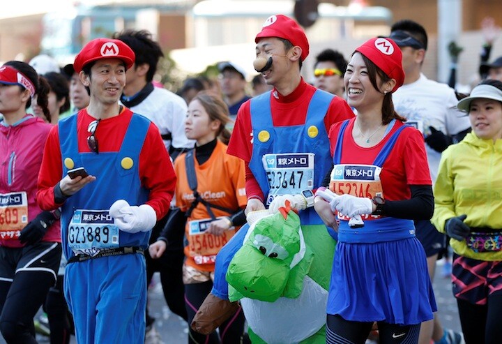 マラソンは「笑顔」で　今すぐできるパフォーマンスを上げるコツ Toru Hanai-REUTERS