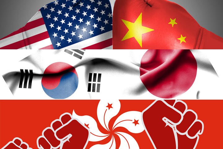 undefined undefined-iStock. (China-U.S.), alexis84-iStock. (Japan-South Korea), Atypeek-iStock. (Hong Kong)