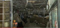 【動画】突然崩れ落ちる天井、逃げ惑う人びと