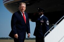 トランプ氏、フーシ派が米中間選挙前に原油価格つり上げと非難