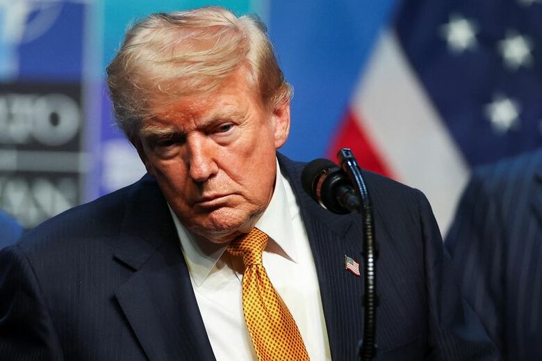 トランプ米大統領。8日、トルコ・アンカラで撮影。REUTERS/Umit Bektas