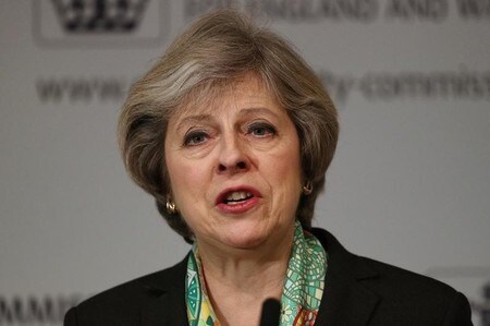 　１月１４日、英国の欧州連合（ＥＵ）離脱を監視する議会委員会は１４日、報告書をまとめ、政府は２月中旬までに離脱計画の詳細を公表すべきとの見解を示した。写真はメイ首相。９日ロンドンでの代表撮影（２０１７年／ロイター）
