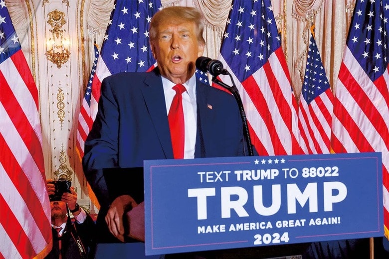 トランプの出馬表明は共和党とアメリカにジレンマを突き付けた　JONATHAN ERNSTｰREUTERS