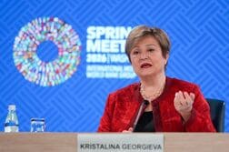 ＩＭＦ専務理事、中東戦闘で供給網混乱を警告　支援需要最大500億ドル