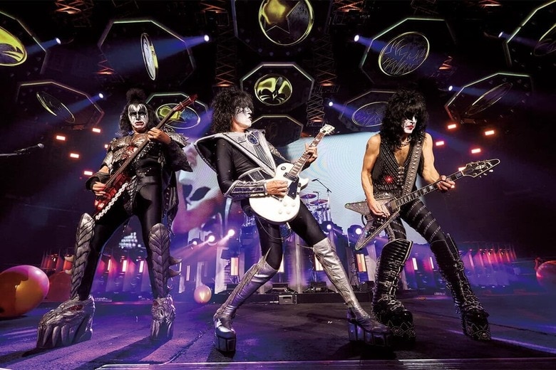 キッスは永遠のスターに（昨年12月、ニューヨークでの最終公演）　KEVIN MAZUR/GETTY IMAGES