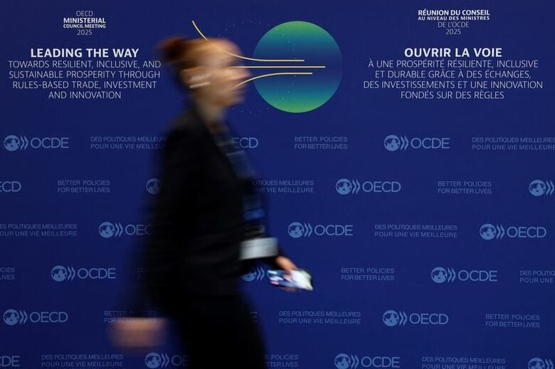 2025年6月3日、パリのＯＥＣＤ本部で撮影。REUTERS/Benoit Tessier