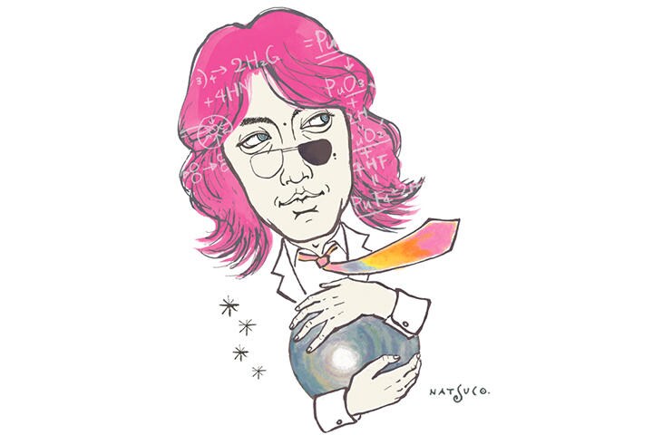 ILLUSTRATION BY NATSUCO MOON FOR NEWSWEEK JAPAN