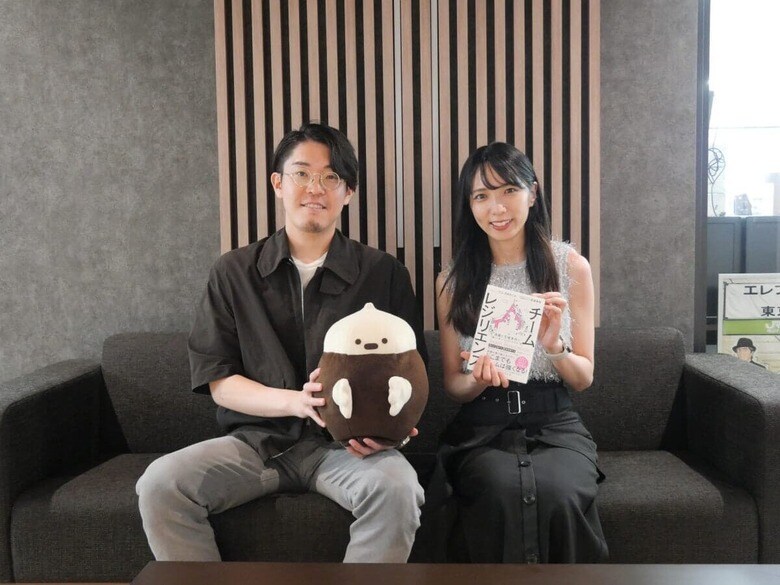 『チームレジリエンス』筆者の池田めぐみさんと安斎勇樹さん（flier提供）