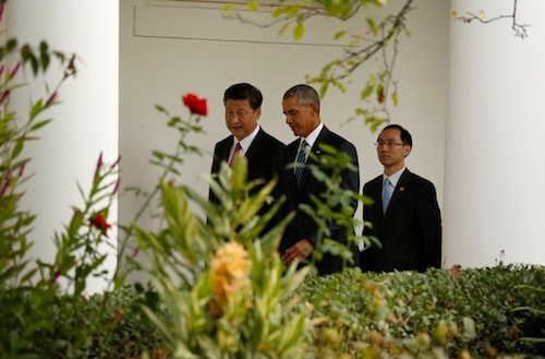 米中首脳会談での決裂は回避したが…。Kevin Lamarque - REUTERS