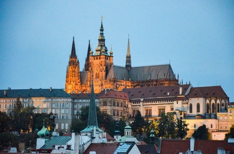チェコ共和国のプラハ歴史地区（写真AC）