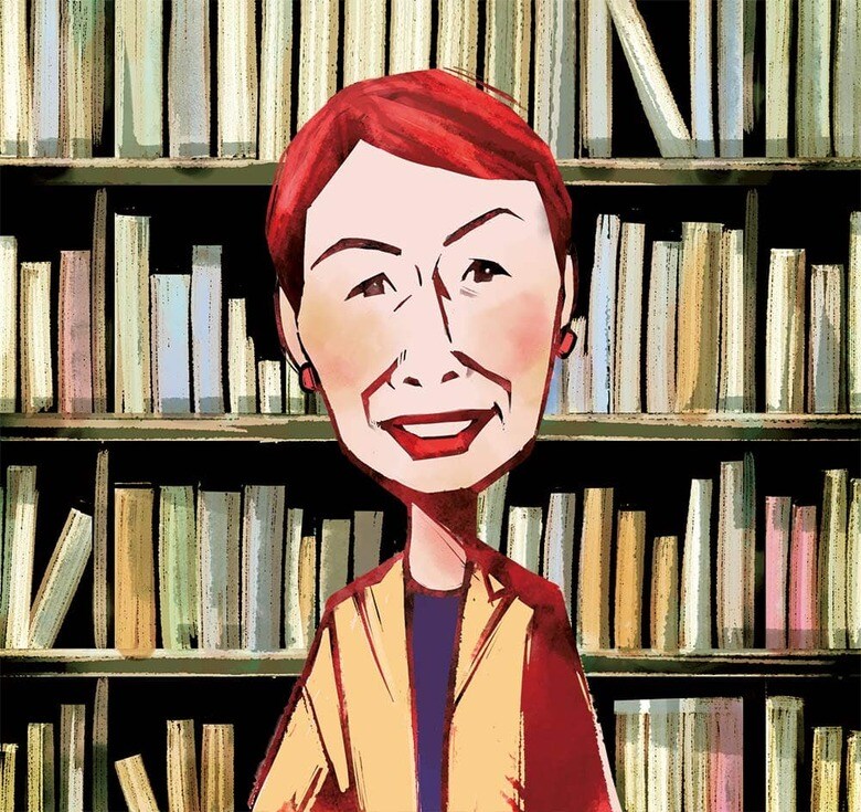 ILLUSTRATION BY KYOJI ISHIKAWA FOR NEWSWEEK JAPAN