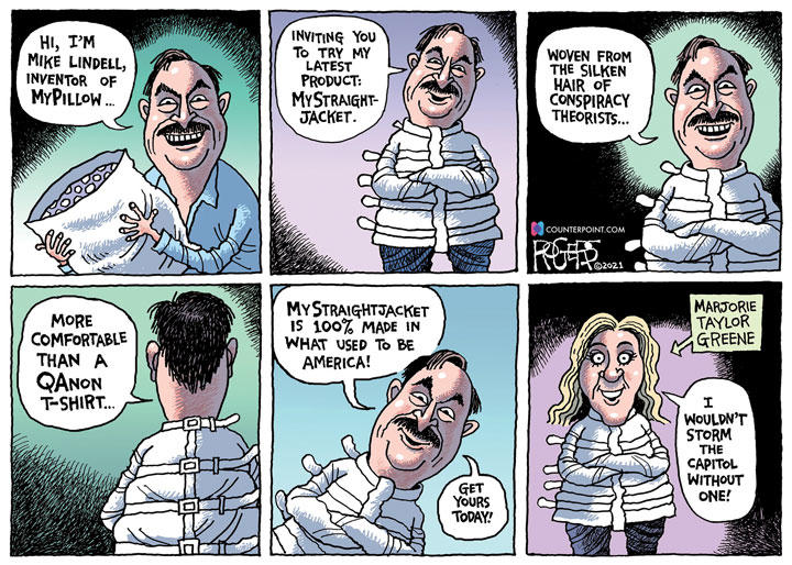 No Longer Funny / (c)2021 ROGERS─ANDREWS McMEEL SYNDICATION