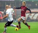 本田圭佑はイタリアの名門ACミランでプレー（14年）　RICHIARDI/AFLO