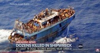 ギリシャ沖で移民約750人乗船の漁船沈没、79人死亡　104人救助も数百人が行方不明