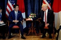 日米首脳、北朝鮮問題で電話会談　中ロに圧力強化求める