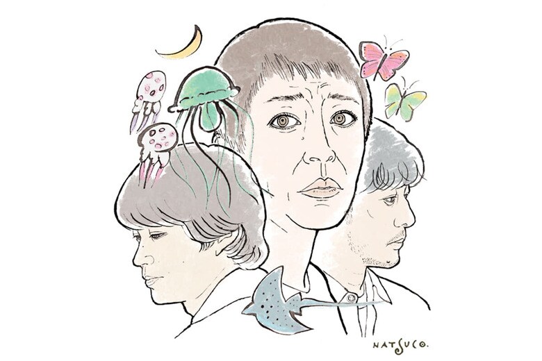 ILLUSTRATION BY NATSUCO MOON FOR NEWSWEEK JAPAN