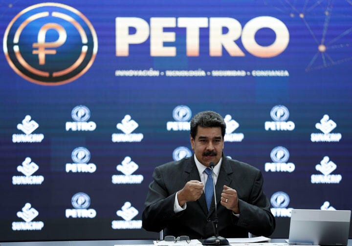 ベネズエラは昨年、独自の仮想通貨「ペトロ」も発行　Carlos Garcia Rawlins-REUTERS