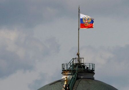 ロシア政府系のハイテク複合企業ロステックは、国内需要を満たすために半導体や防衛産業で使用されるゲルマニウムの生産量を増やす用意があると表明した。５月４日、モスクワで撮影（２０２３年　ロイター/Stringer）