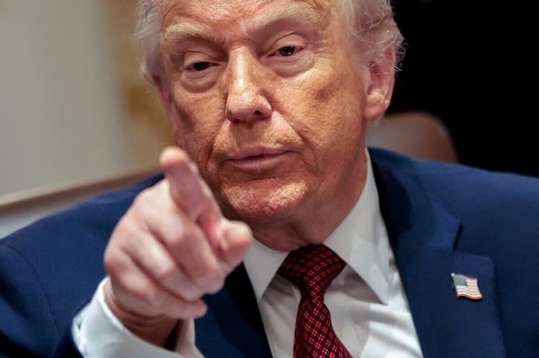 「薬物を米国に流入させるなら攻撃対象になり得る」とするトランプ（12月8日、ホワイトハウス）　REUTERS/Jonathan Ernst