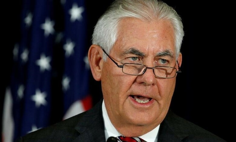 　９月１７日、ティラーソン米国務長官（写真）は、米国は適切な条件の下で、地球温暖化対策の国際枠組み「パリ協定」にとどまる可能性があるとの認識を示した。６月撮影（２０１７年　ロイター/Kevin Lamarque）