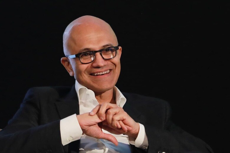 マイクロソフトのサティヤ・ナデラCEO　REUTERS/Anushree Fadnavis