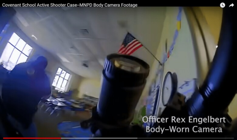 銃撃班を発見して射殺した警官チーム　Metro Nashville Police Department-YouTube