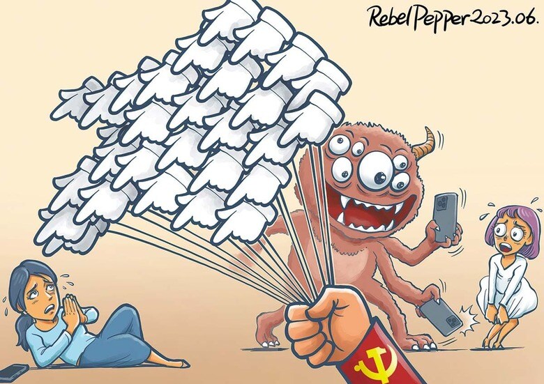 ©2023 REBEL PEPPER/WANG LIMING FOR NEWSWEEK JAPAN