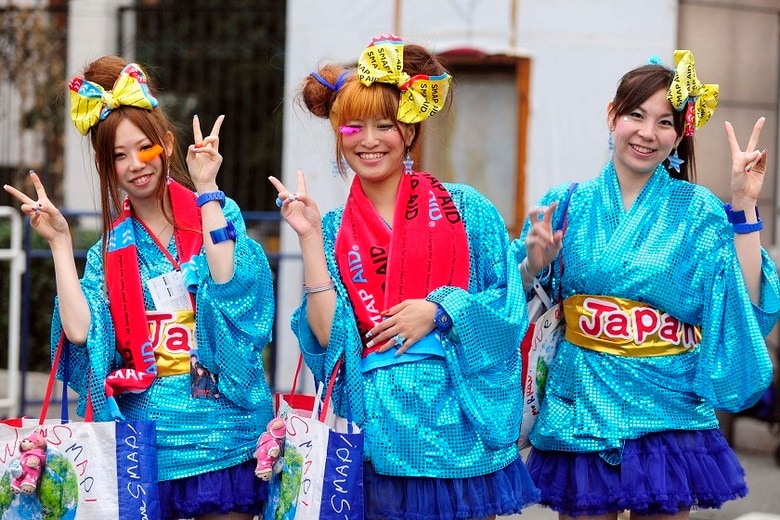 SMAPの北京コンサートを観に来たファン（2011年）　China Daily-REUTERS