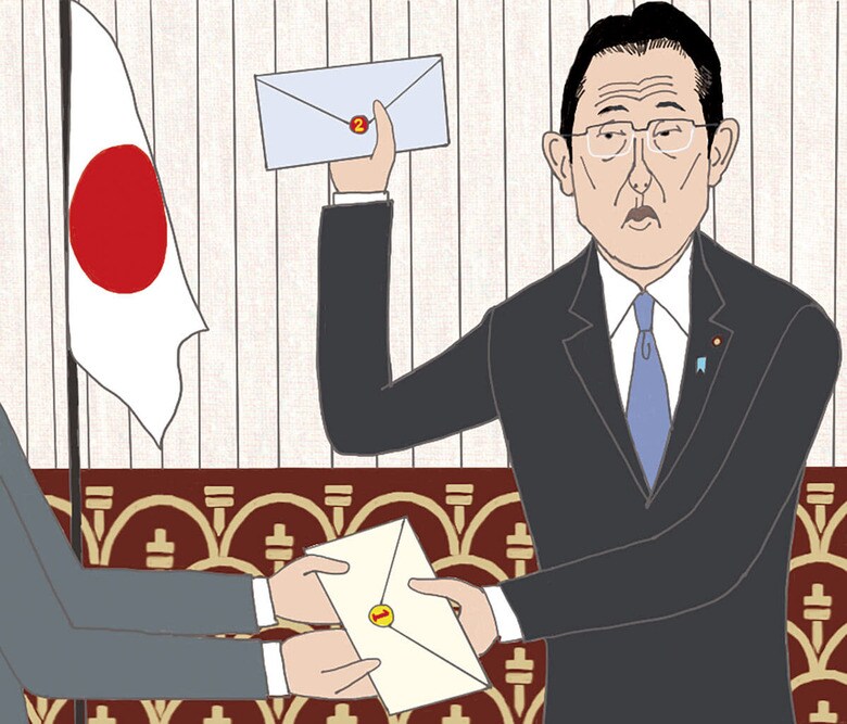 ILLUSTRATION BY AYAKO OCHI FOR NEWSWEEK JAPAN