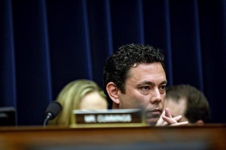 　１０月４日、米共和党のジェイソン・チェイフェッツ下院議員（写真）は、辞任を表明したベイナー下院議長（共和党）の後任候補に名乗りを上げた。ワシントンで４月撮影（２０１５年　ロイター／James Lawler Duggan）