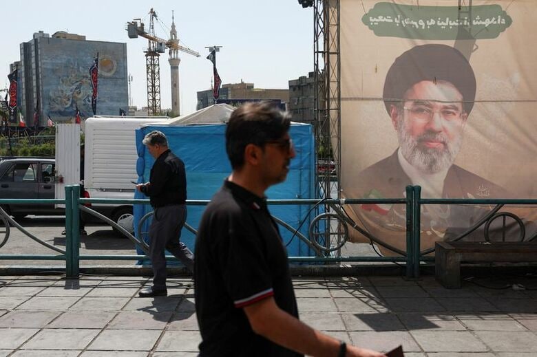 ６月１７日、イランの首都テヘランで撮影 Majid Asgaripour/WANA (West Asia News Agency) via REUTERS