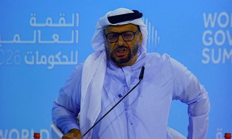 写真はＵＡＥのムハンマド大統領上級顧問であるアンワル・ガルガッシュ氏。2026年2月、ドバイで撮影。REUTERS/Rula Rouhana
