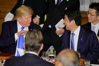 安倍・トランプが電話会談　北朝鮮の非核化どう実現するかを議論