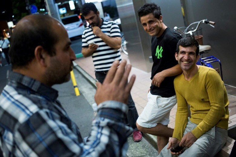 埼玉県蕨市に住むクルド人（2015）　REUTERS/Thomas Peter