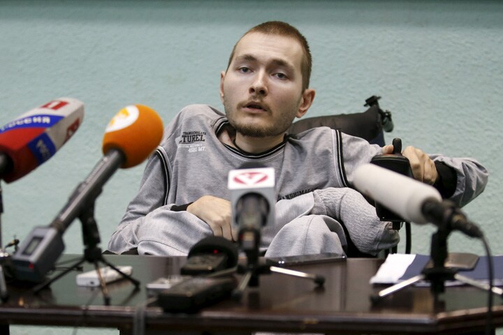 当初、手術を受ける予定だったバレリー・スピリドノフ　Maxim Zmeyev-REUTERS