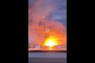 【動画】ハルキウに過去最大の攻撃、市内が「巨大爆炎」に包まれた瞬間映像...ロシアの報復で40回以上の爆発