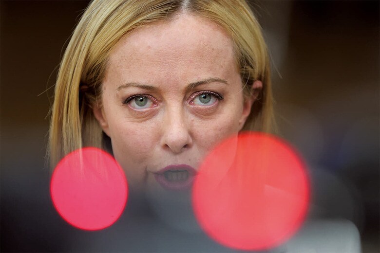 台湾への支持を表明するなど、中国と距離を置き始めたメローニ　JOHANNA GERONｰREUTERS