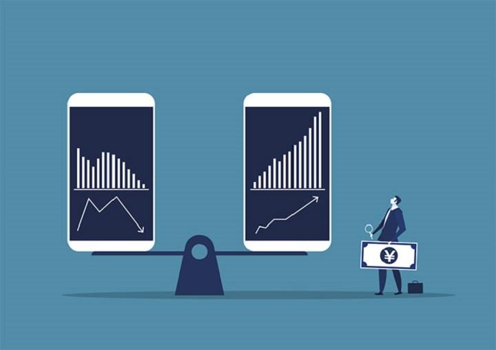 景気が停滞（Stagnation）する一方で物価上昇（Inflation）が進むのがスタグフレーション　USENG／ISTOCKS