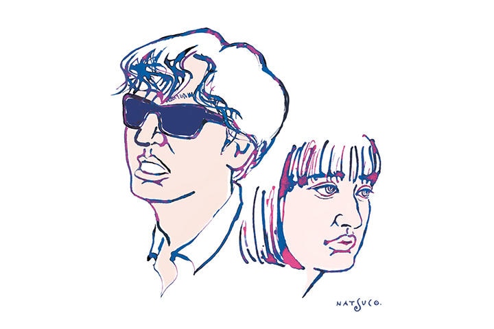 ILLUSTRATION BY NATSUCO MOON FOR NEWSWEEK JAPAN