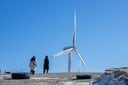 江原道平昌（カンウォンドピョンチャン）の風力発電所（撮影＝筆者）