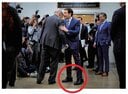 ぶかぶかの靴を履いたルビオ国務長官　CHIP SOMODEVILLA/GETTY IMAGES