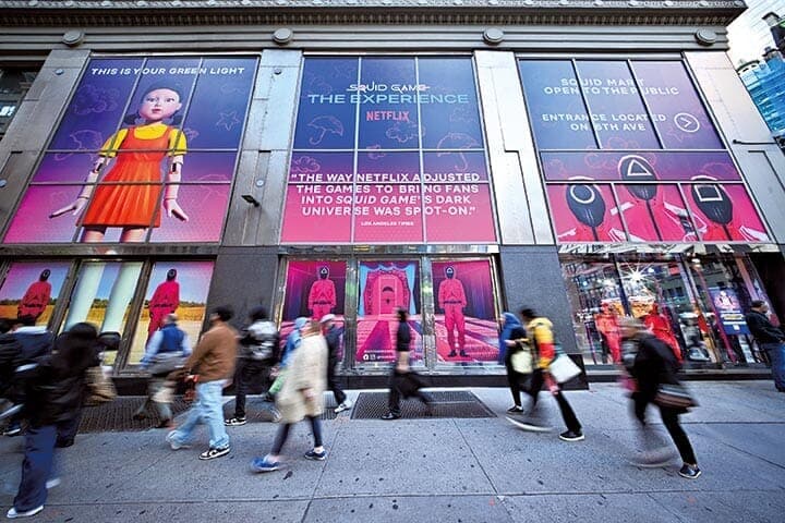 ニューヨーク「イカゲーム：ザ・エクスペリエンス」